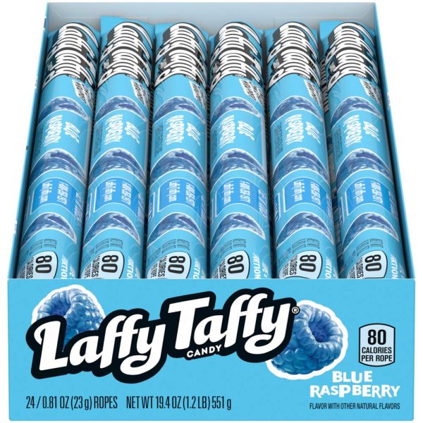 Laffy Taffy Rope. Blue Raspberry.(Pack of 24)