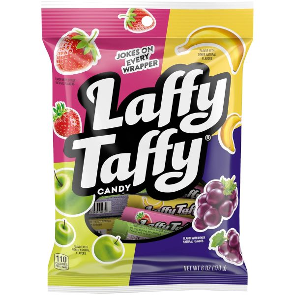Laffy Taffy Candy. Assorted Fruit Flavors.