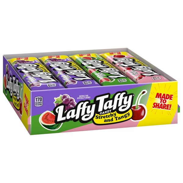 Laffy Taffy Rope Candy. Sour Apple Flavor(Pack of 24)